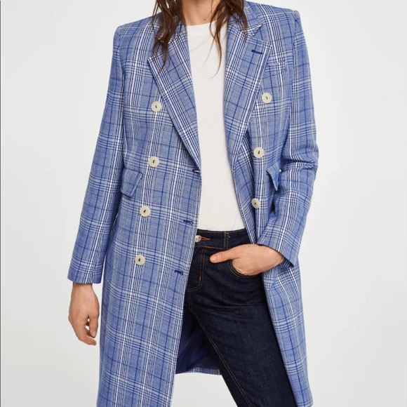 Mango Jackets & Blazers - MANGO Checked Structured Coat